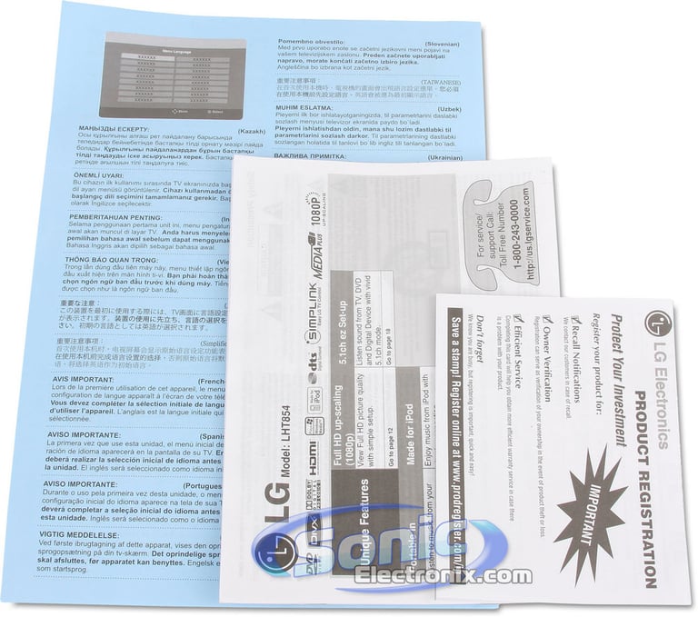 LG LHT854 Image 21