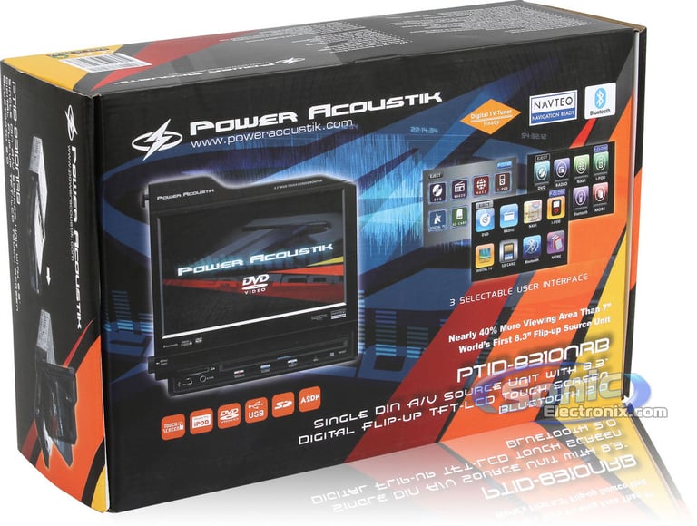 Power Acoustik PTID-8310NRB HUGE 8.3" SCREEN! Image 16