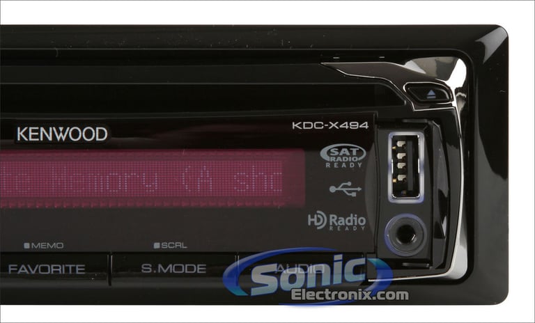 Kenwood eXcelon KDC-X494 Image 6
