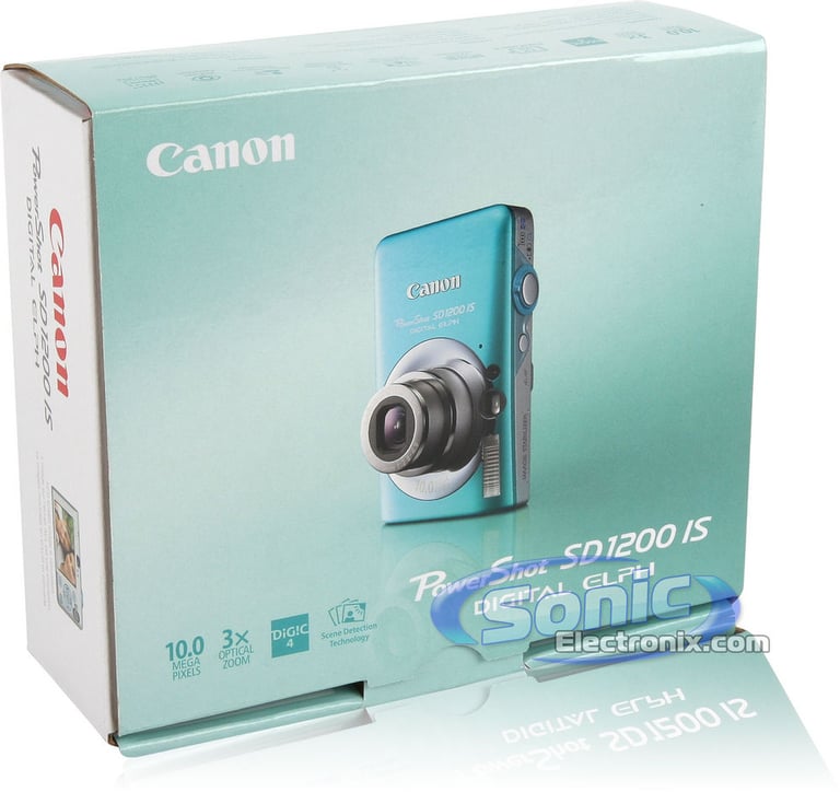 Canon PowerShot SD 1200 IS Digital ELPH (Blue) Image 6