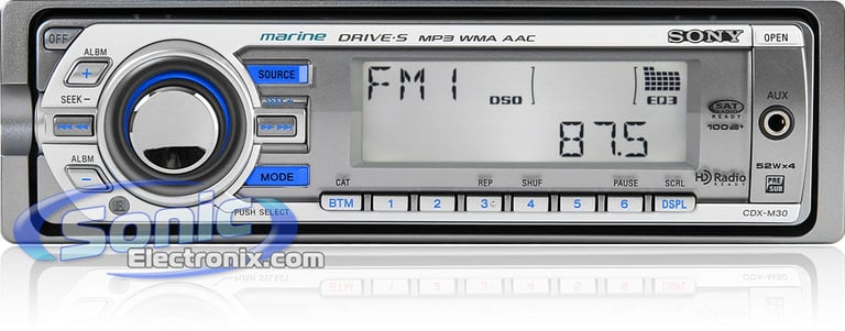 Sony CDX-M30 Image 2