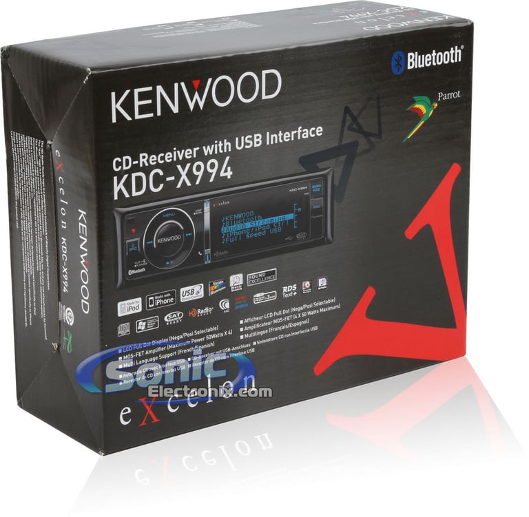 Kenwood eXcelon KDC-X994 Image 11