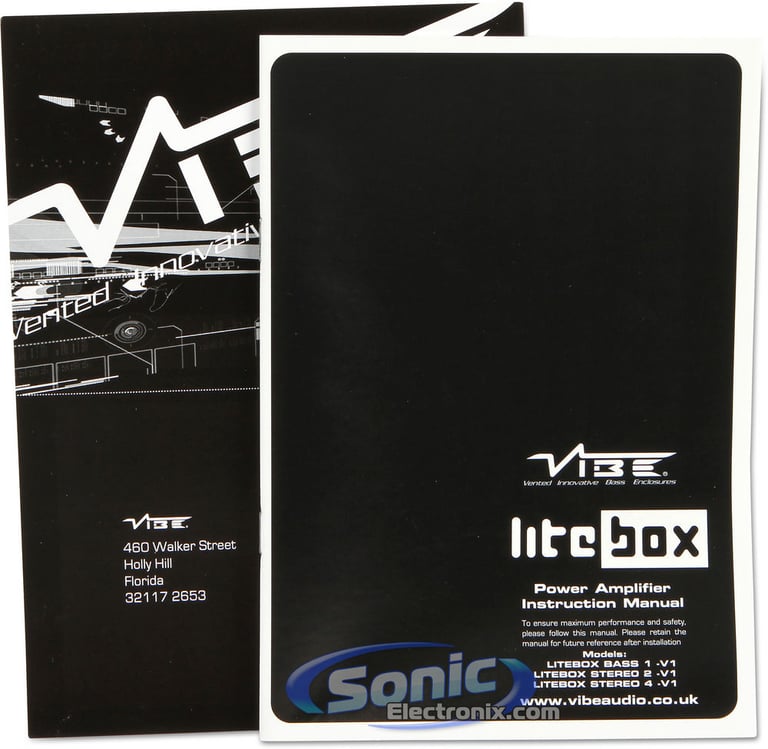VIBE Audio LiteBox Stereo 4 (LiteBox4) Open Box Image 9