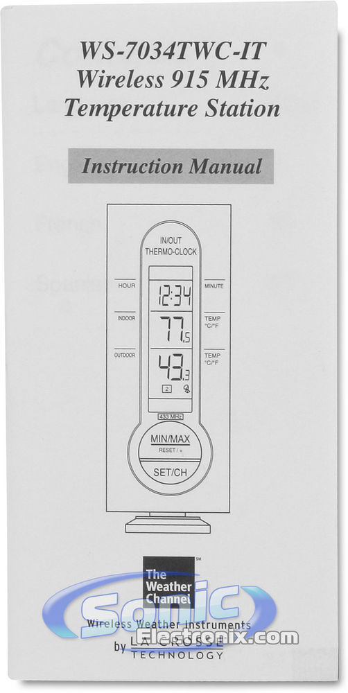 La Crosse Technology WS-7034TWC-IT-CBP Image 6
