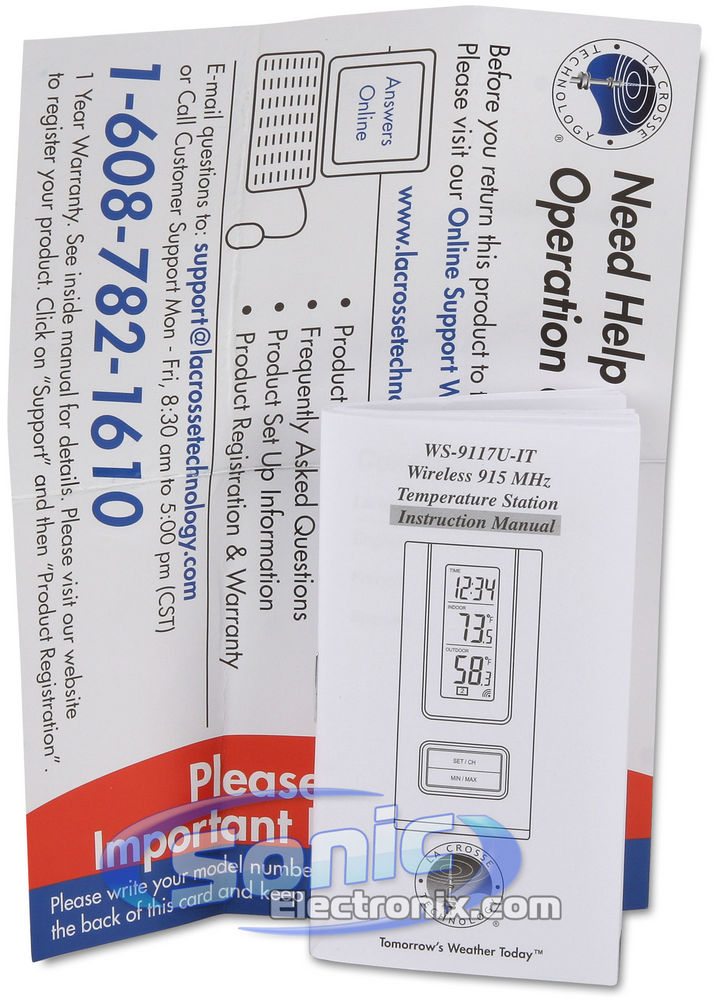 La Crosse Technology WS-9117U-IT-CBP Image 7