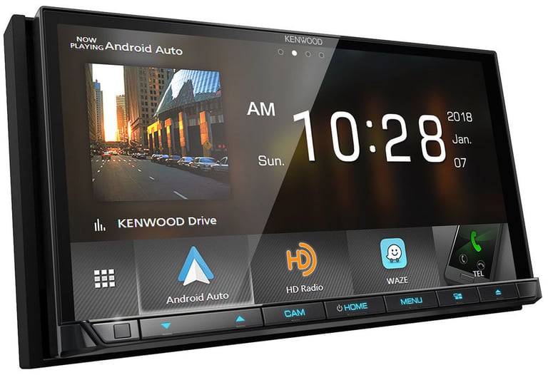 Kenwood DDX9705S + Universal Backup Camera Bar Image 3