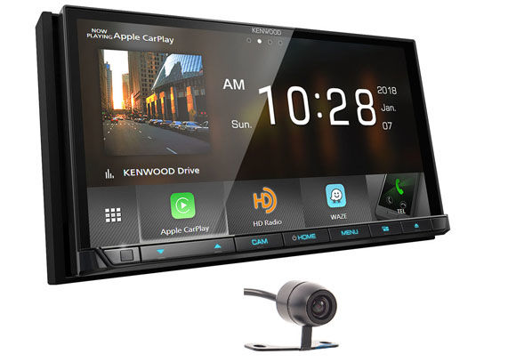 Kenwood DDX9705S + Universal Backup Camera Image 1