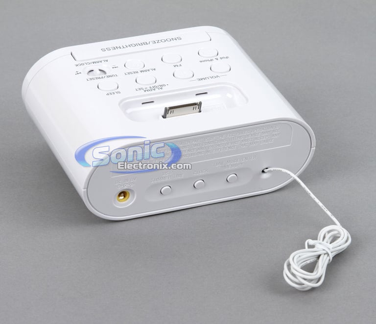Sony ICF-C05IP (ICFC05iP) Alarm Clock Radio with iPod Dock Image 4