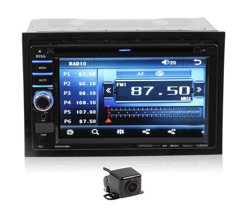 Boss Audio BV9372BI + Jensen BUCAM200J Backup Camera Image 1