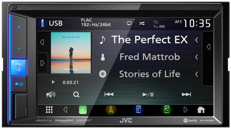 JVC KW-M650BT Image 3
