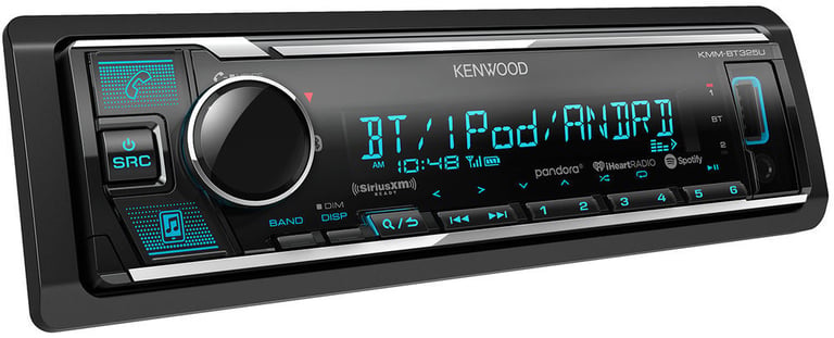 Kenwood KMM-BT325U Media Player Car Radio Install Mount Kit Bluetooth Pandora Image 10