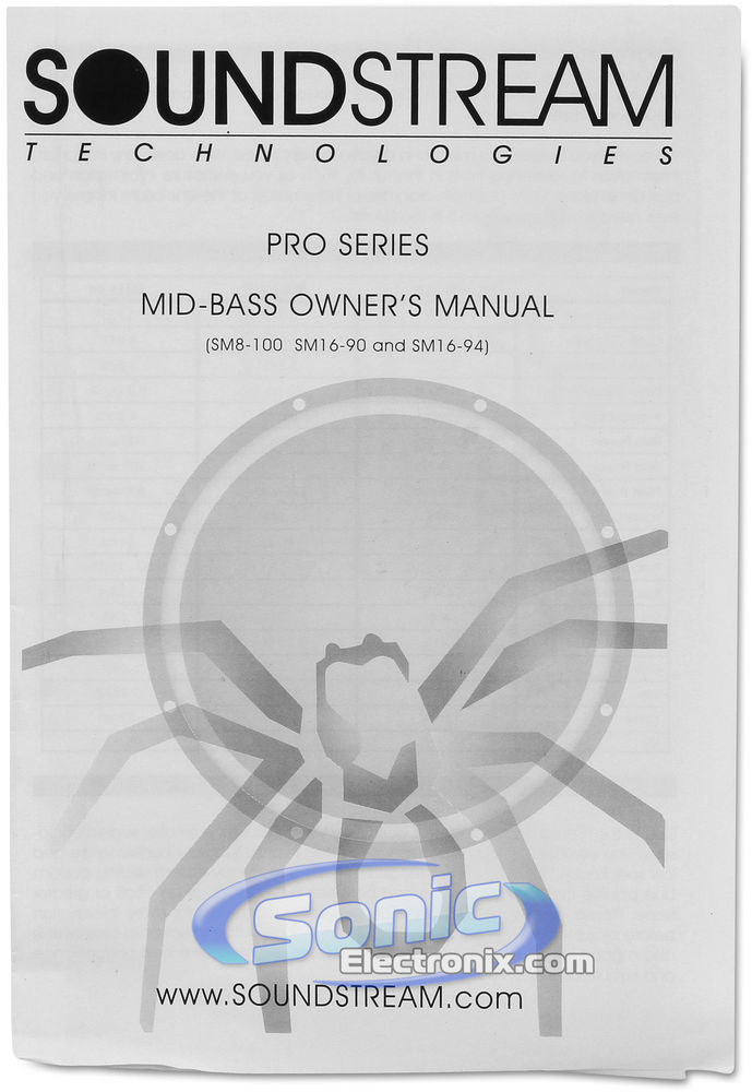 Soundstream SM16.90 Image 6