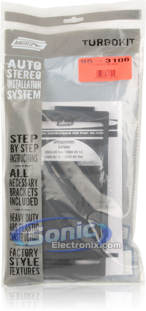 JVC Stereo CD Receiver w/Bluetooth/USB/iPhone/XM For 2004-05 Saturn All-Models Image 5