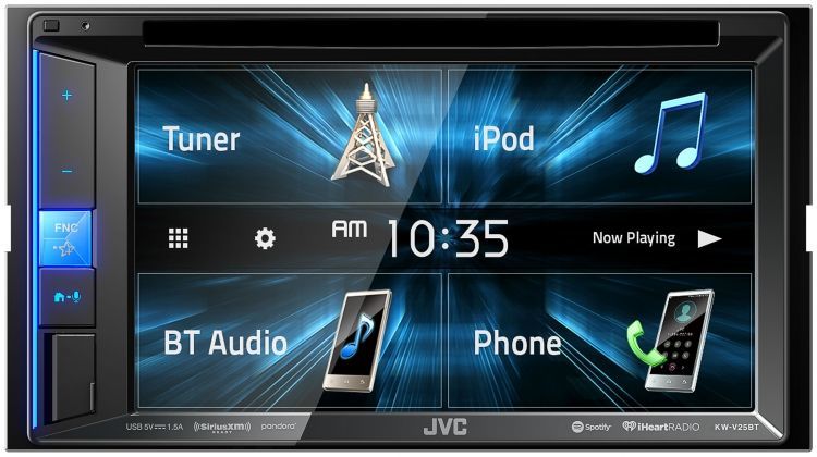 JVC DVD Player Monitor w/Bluetooth/USB/iPhone/Android For 98-01 Volkswagen Golf Image 20