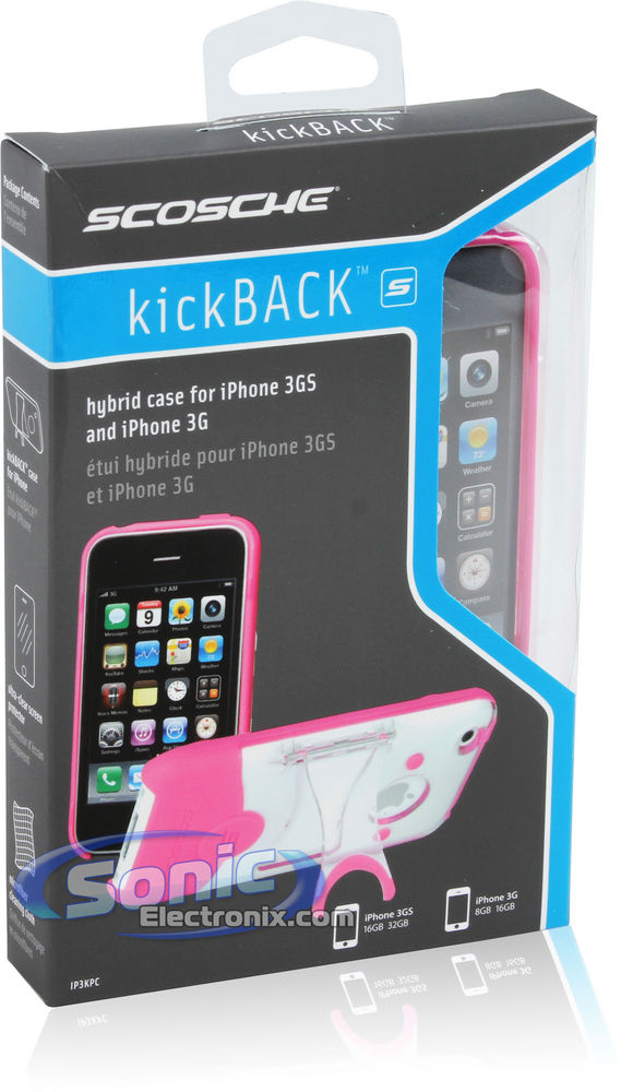 Scosche kickSTAND S IP3KPC (Pink/Clear) Image 4