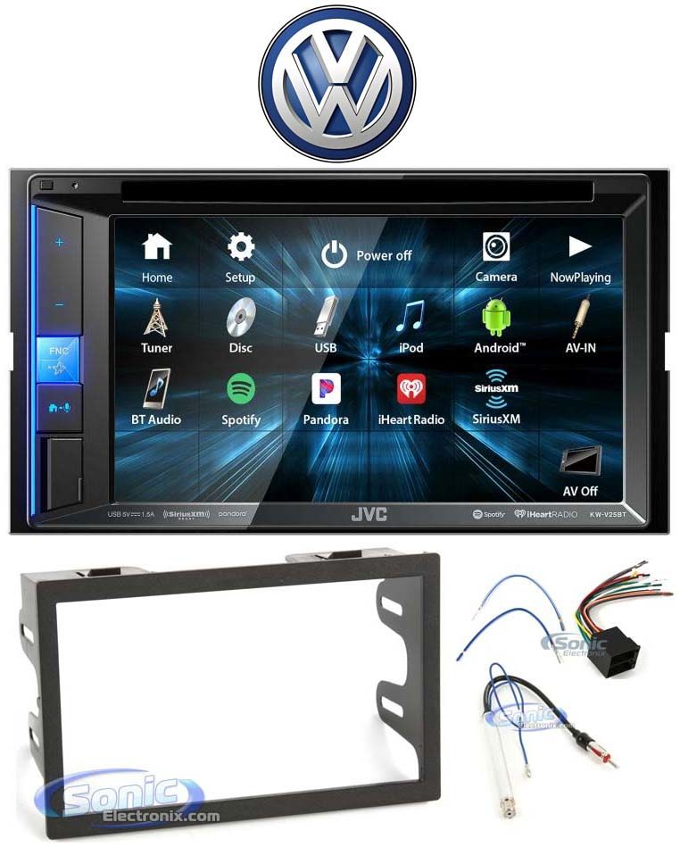 JVC DVD/CD Player w/Bluetooth/USB/iPhone/Android For 2000-2001 Volkswagen Passat Image 1