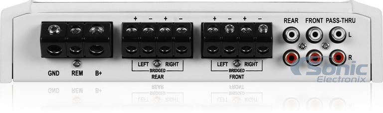 Rockford Fosgate M400-4D 400 Watt 4-Channel Class-D Amplifier Amp (2 Pack) Image 4