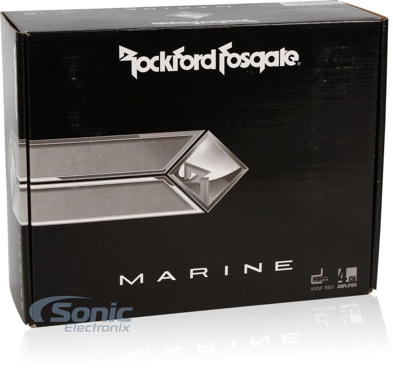 Rockford Fosgate M400-4D 400 Watt 4-Channel Class-D Amplifier Amp (2 Pack) Image 7