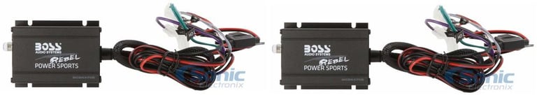 Boss Audio 1000w Bluetooth 8 Speakers & 2 Amp Handlebar System Motorcycle Image 1