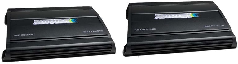 Autotek MM3020.1D Mean Machine 3000-Watt 1-Ohm Mono Amp w/ Remote (2 Pack) Image 1