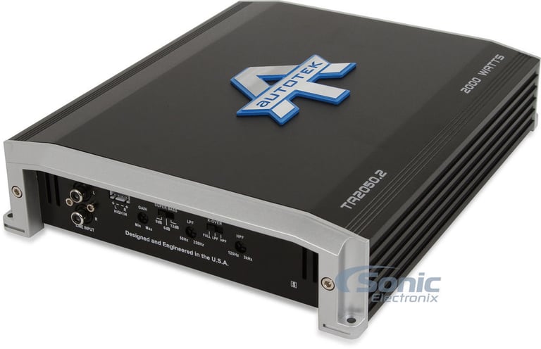(2) NVX NSW104V2 (NSW104 v2) + Ported Sub Box + Mono Amplifier + Amp Kit (Black) Image 22