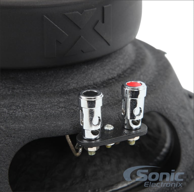 (2) NVX NSW104V2 (NSW104 v2) + Sealed Box + Mono Amplifier + Amp Kit Image 10