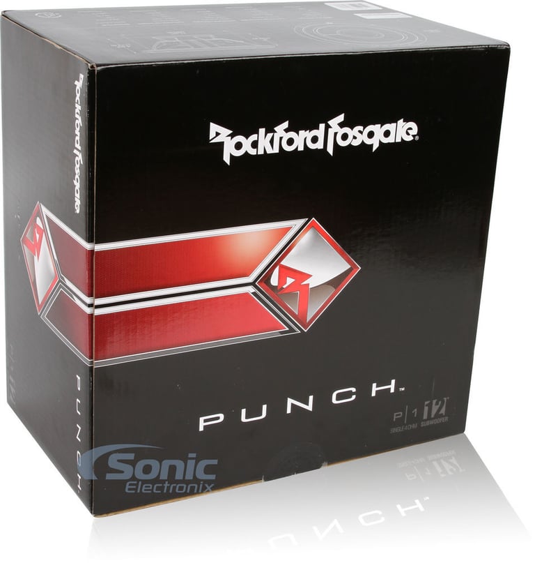 2) ROCKFORD FOSGATE P1S4-12 12" 1000 Watt 4-Ohm Car Audio Subwoofers Subs P1S412 Image 17