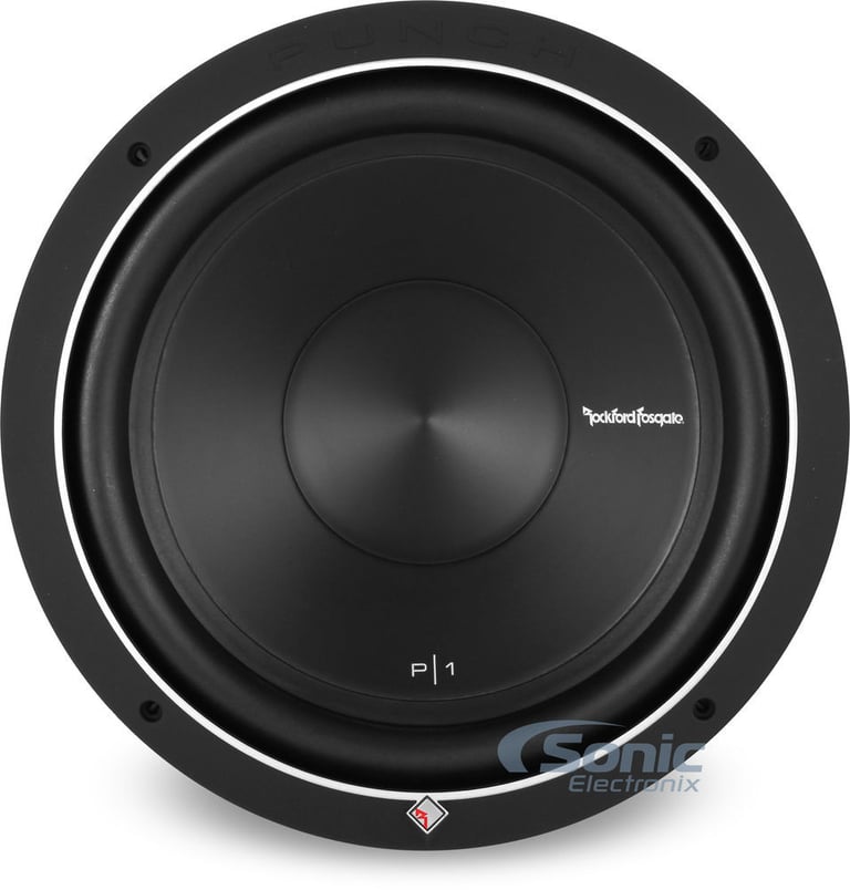 2) ROCKFORD FOSGATE P1S4-12 12" 1000 Watt 4-Ohm Car Audio Subwoofers Subs P1S412 Image 4
