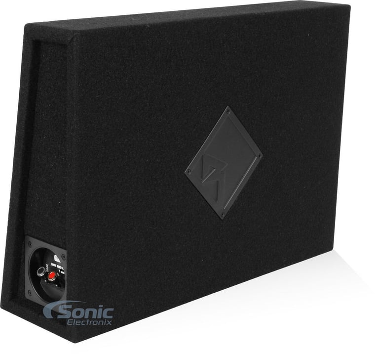 Rockford Fosgate 600W Punch Single 10 Inch Shallow Subwoofer Enclosure (2 Pack) Image 4