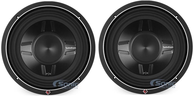 (2) Rockford Fosgate P3SD2-12 Image 1