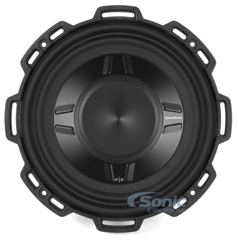 Rockford Fosgate P3SD4-10 10" 600 Watt Car Shallow Subwoofer + Vented Sub Box Image 8