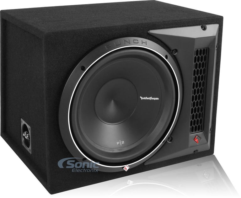 Rockford Fosgate Punch 12" 800W 1-Ohm Single Loaded Vented Enclosure (2 Pack) Image 2