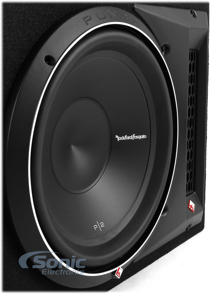 Rockford Fosgate Punch 12" 800W 1-Ohm Single Loaded Vented Enclosure (2 Pack) Image 4