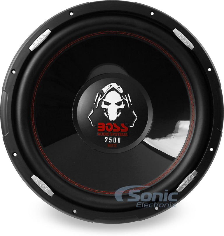 (2) Boss P156DVC Subwoofers+ Vented Subwoofer Enclosure Image 3