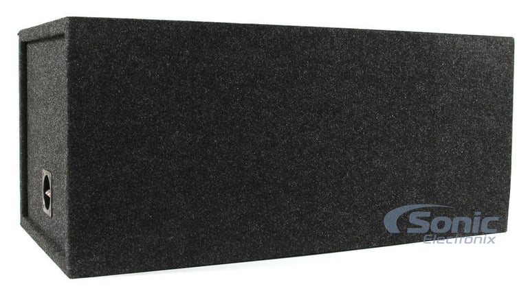 (2) Boss P156DVC Subwoofers+ Vented Subwoofer Enclosure Image 10