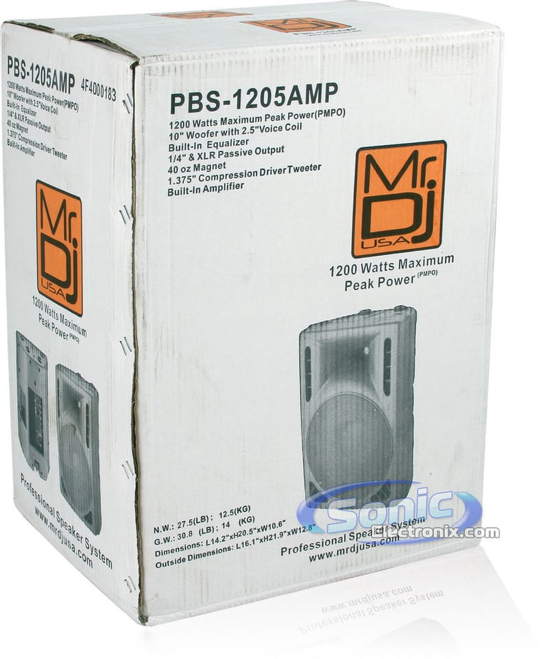 Mr DJ PBS-1205AMP Image 8