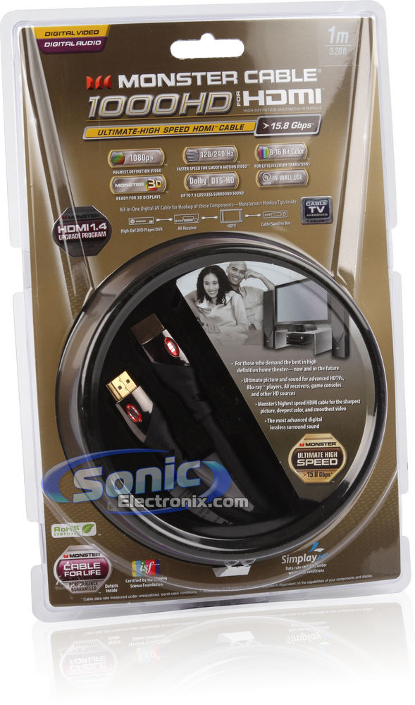Monster Cable MC 1000HD-1M Image 6
