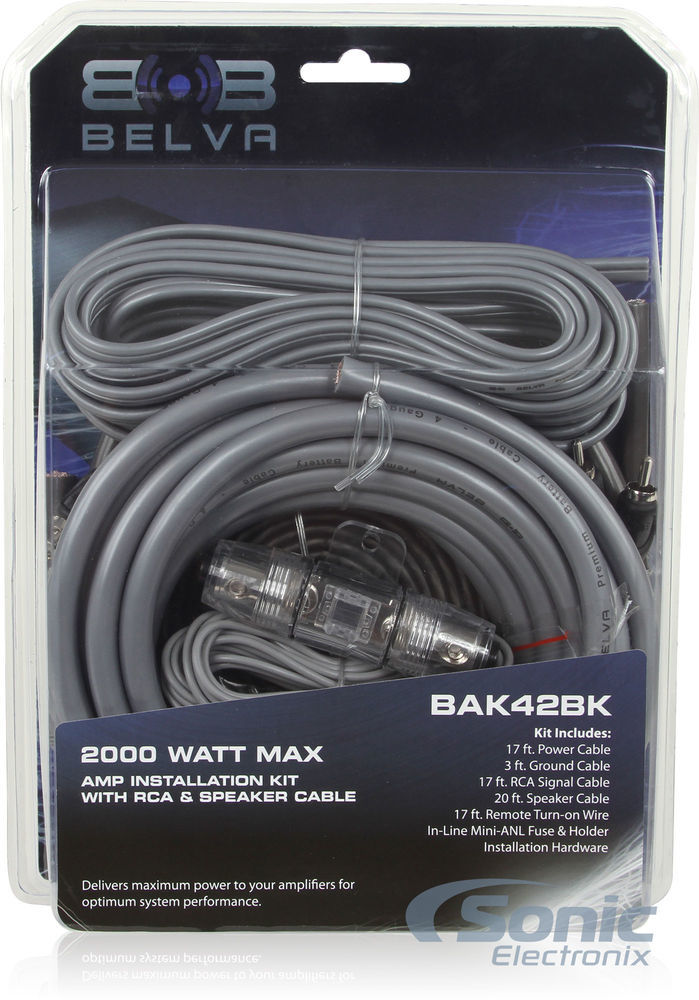 BOSS CAP8 FARAD LED Digital Car Power Capacitor Cap + Premium amp kit Image 8