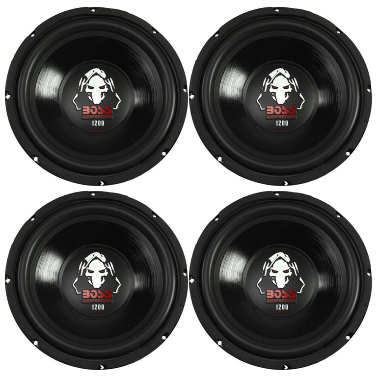 Boss Audio P10SVC Subwoofers (4 Pack) Image 1