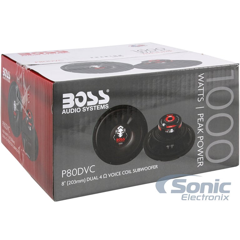 Boss Audio P80DVC Subwoofers (2 Pack) Image 11