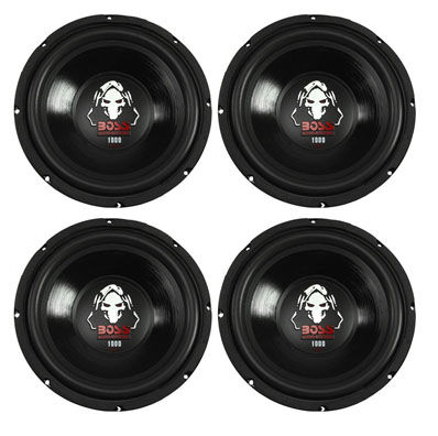Boss Audio P80DVC Subwoofers (4 Pack) Image 1