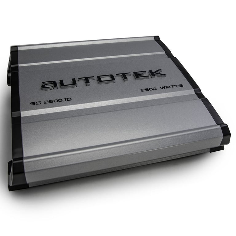 Autotek SS2500.1D 2500W Amplifier with Amp Kit Image 2