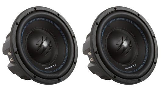 2) Hifonics TW10D4 Titan 10" Subwoofers Image 1