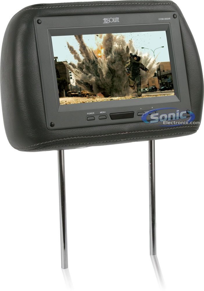 Absolute COM850IR Gray Headrest Monitor Image 2