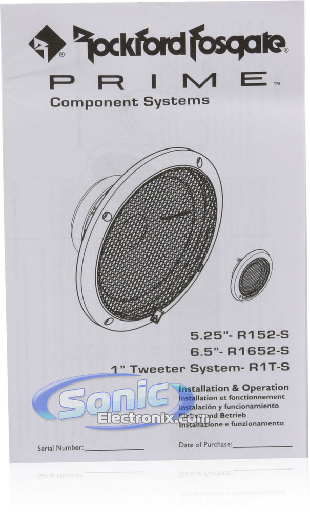 Rockford Fosgate PRIME R1652-S Image 10