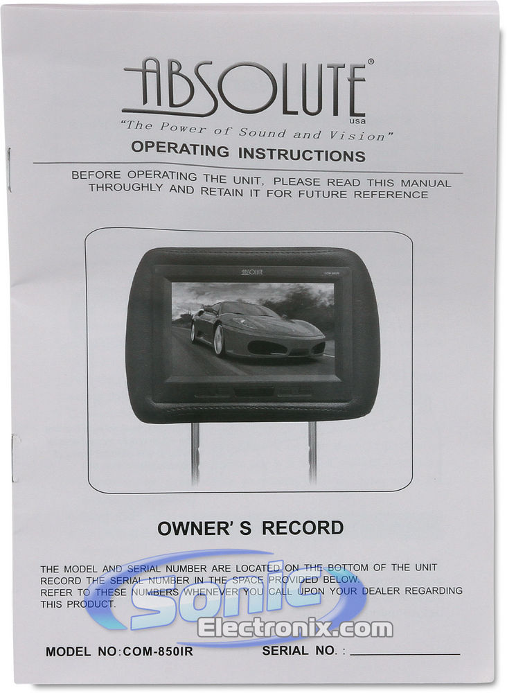 Absolute COM850IR Black (Priced Individually) Image 7