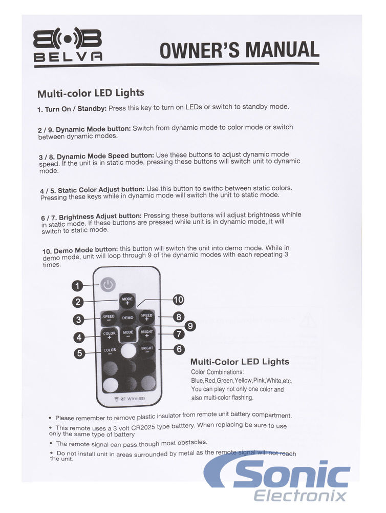 Belva BWT6LED (Open Box, Good) Image 9