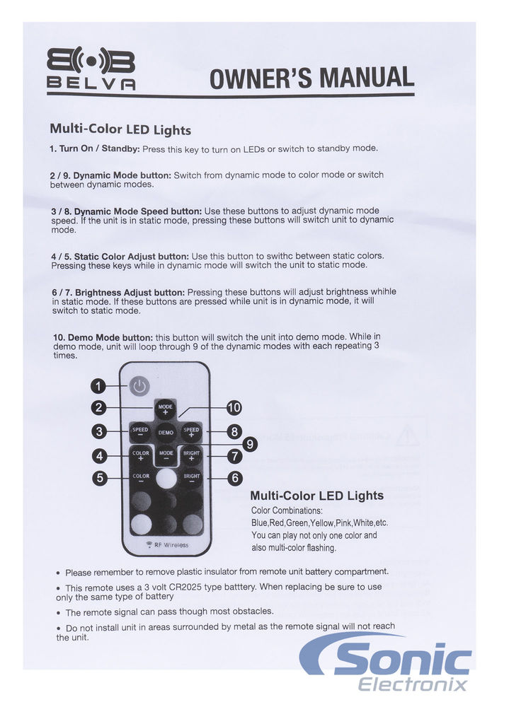 Belva BWT8LED (Open Box, Great) Image 8