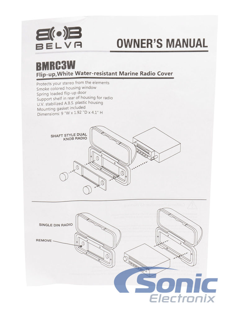 Belva BMRC3W (Open Box, Good) Image 5
