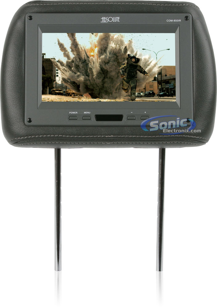 Absolute COM850IR Gray Headrest Monitor Image 3